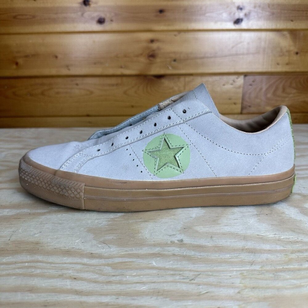 Converse One Star Pro Mid Autumn Festival Suede Sneakers Ivory Size 9 Sample